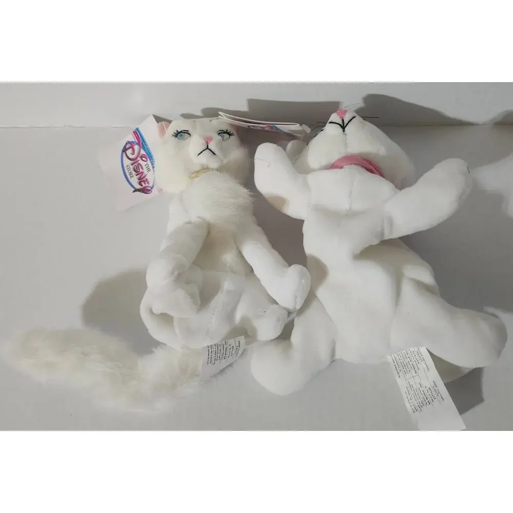Disney Store Aristocats Duchess Marie Mini Bean Bag Plush Lot 7